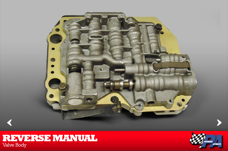 Reverse Manual Valve Body