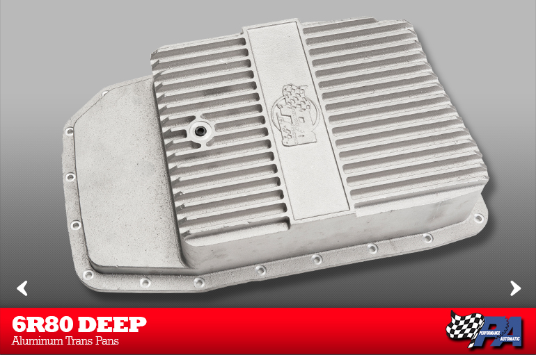 6R80 Deep Aluminum Trans Pan