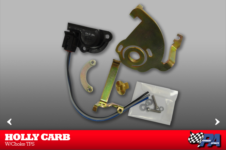 Holley Carb w/Choke TPS